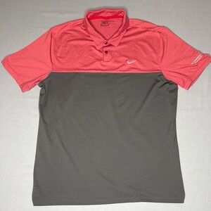 Nike Standard Fit Color Block Golf Dri-Fit Polo The Cosmopolitan of Las Vegas